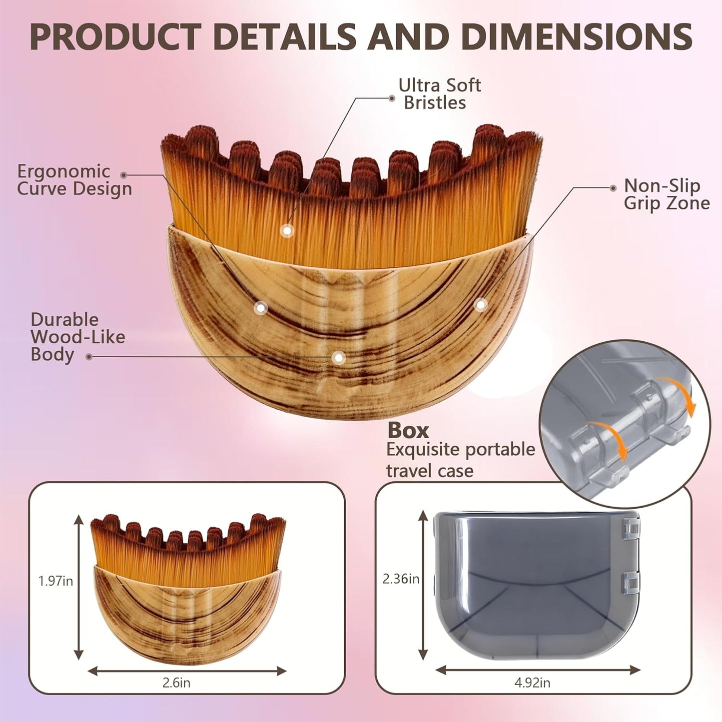 Natural V-line™ Lymphatic Contour Face Brush
