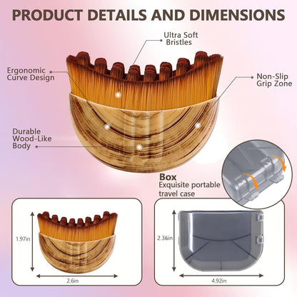 Natural V-line™ Lymphatic Contour Face Brush