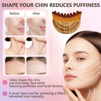 Natural V-line™ Lymphatic Contour Face Brush